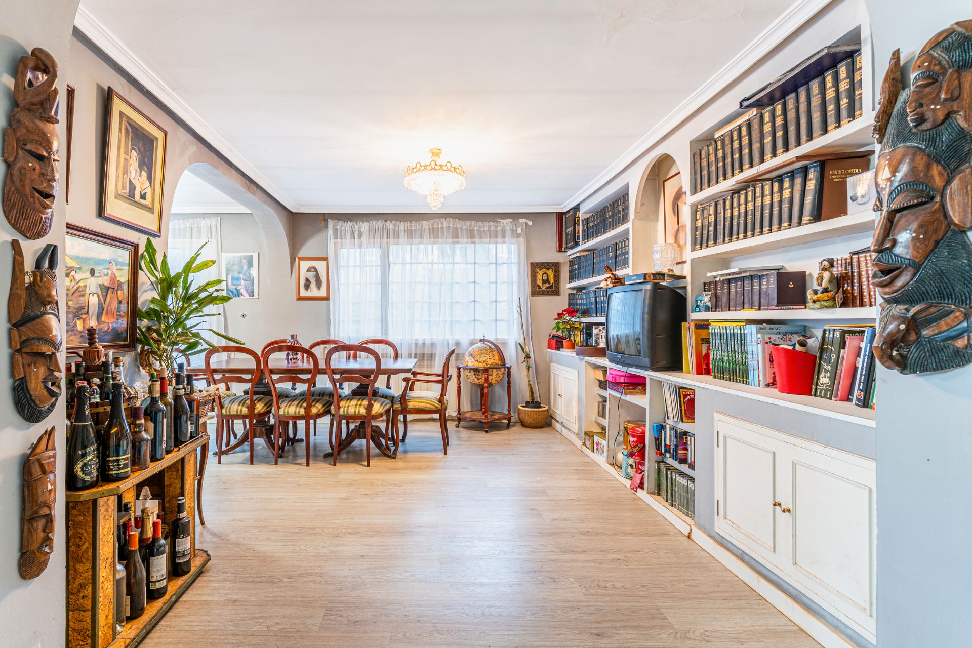 Dining room of Single-family semi-detached for sale in Las Rozas de Madrid  with Heating, Private garden and Swimming Pool