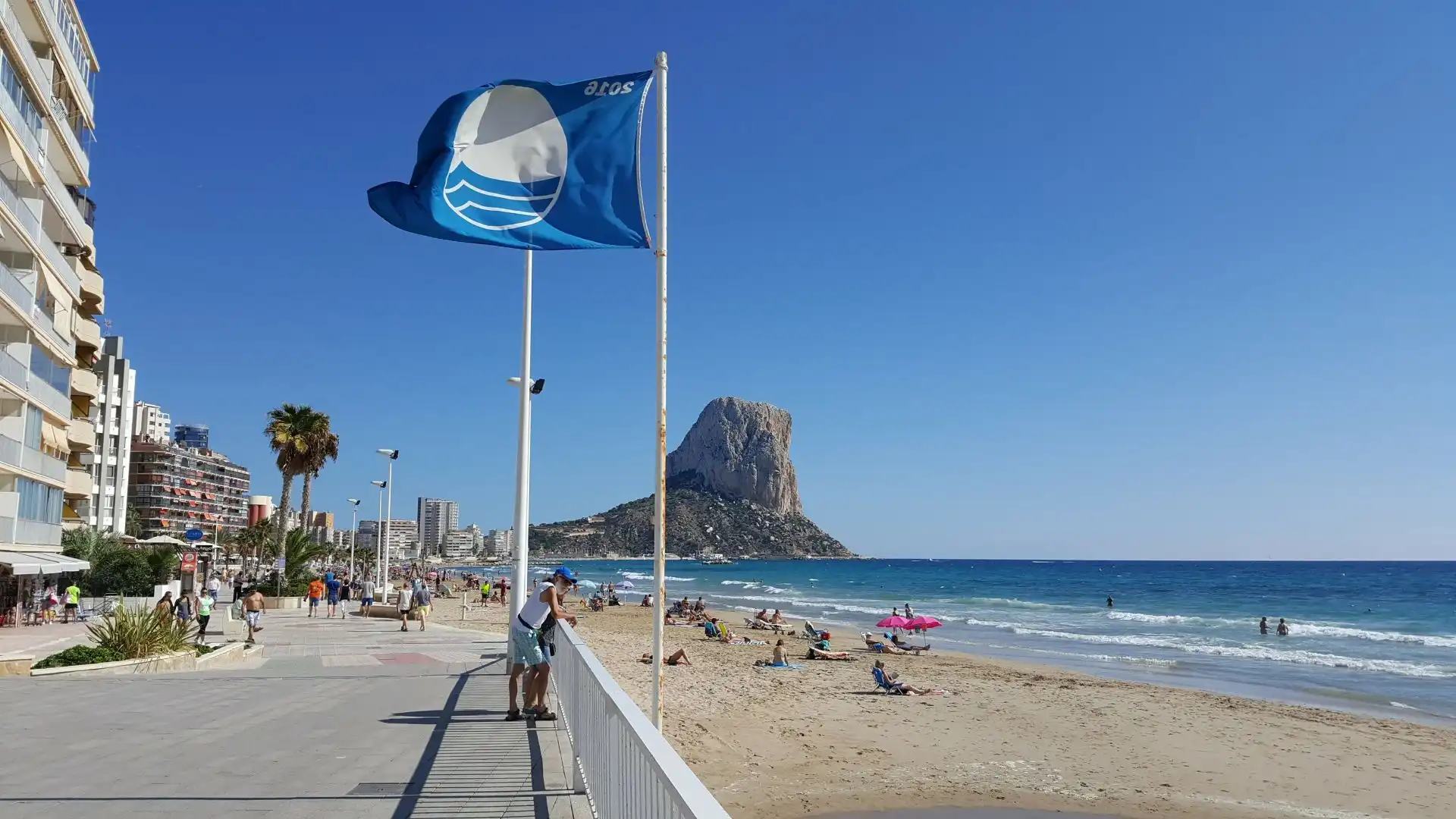 Vista exterior de Apartament en venda en Calpe / Calp amb Aire condicionat, Calefacció i Terrassa