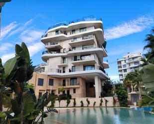 Vista exterior de Dúplex en venda en Villajoyosa / La Vila Joiosa amb Aire condicionat, Terrassa i Balcó