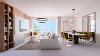 Sala d'estar de Àtic en venda en Benalmádena amb Aire condicionat, Calefacció i Jardí privat