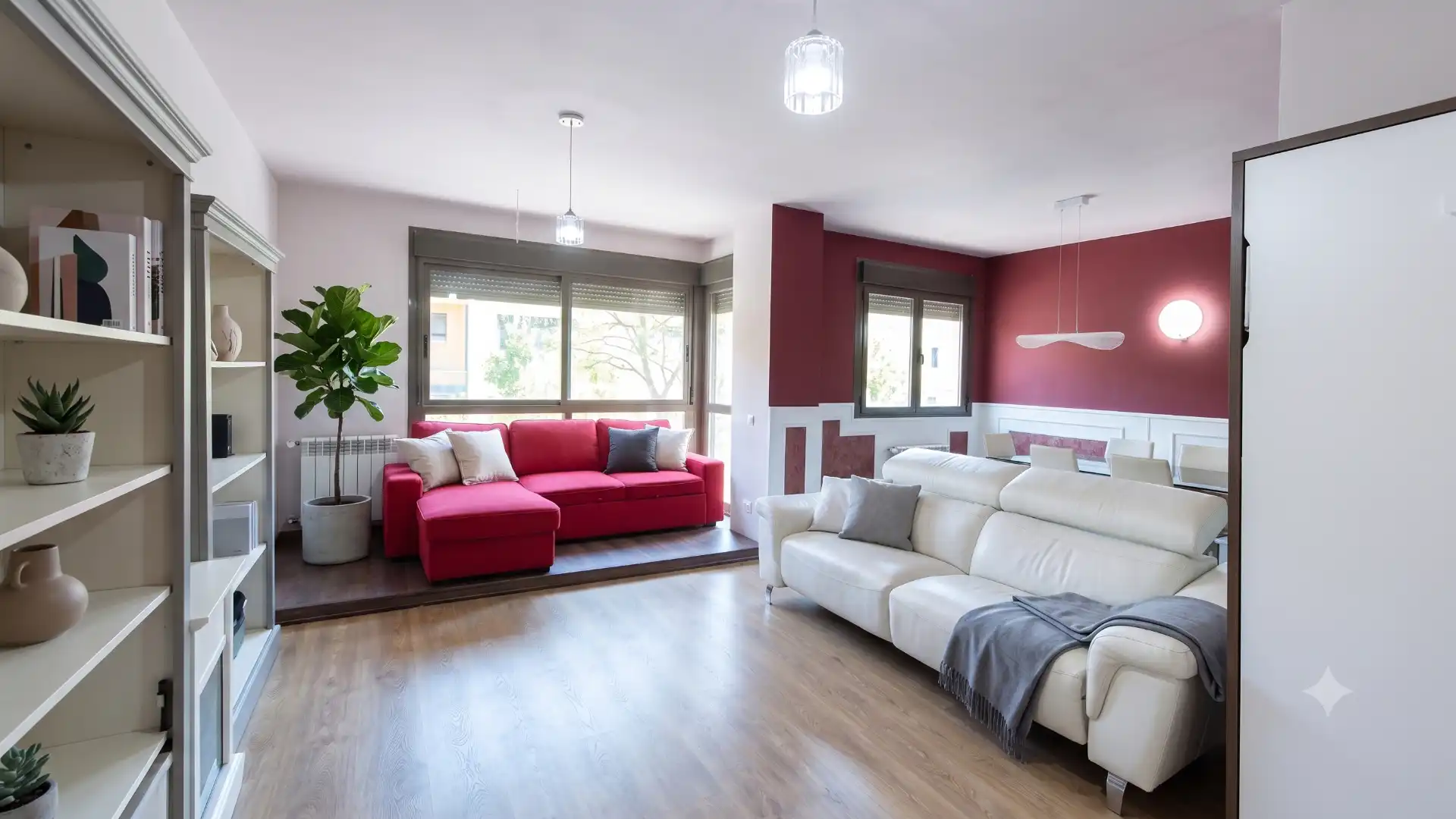 Sala de estar de Piso en venta en Rivas-Vaciamadrid con Aire acondicionado, Calefacción y Jardín privado