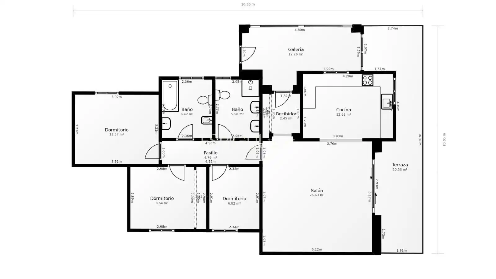 Casa amb terrassa en venda a Arboç, imagen 52