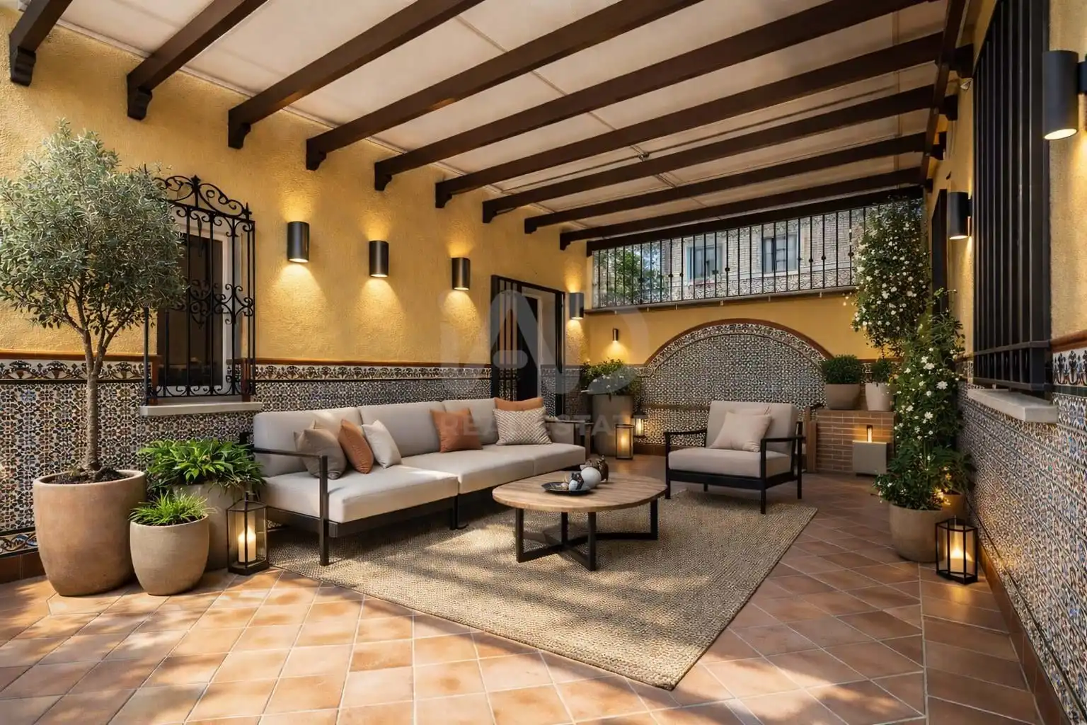 Terrace of Houses for rent in Madrid