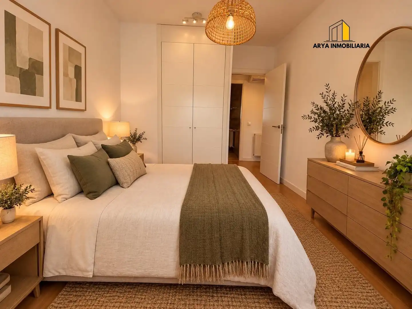 Schlafzimmer von Dachboden zum Verkauf in Torrejón de Ardoz mit Klimaanlage, Heizung und Terrasse