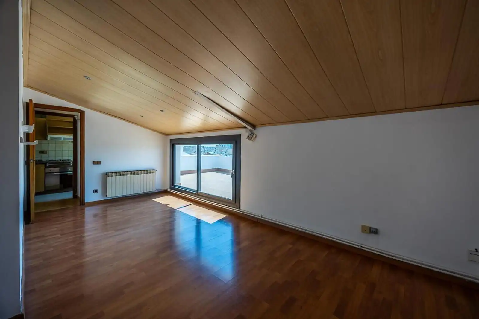 Sala de estar de Ático en venta en Sabadell con Calefacción, Terraza y Balcón