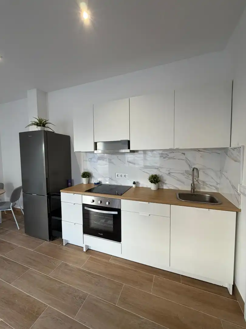 Kitchen of Apartments for sale in Mojácar  with Heating, Terrace and Community pool