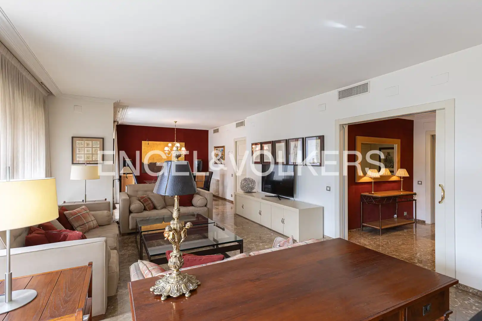 Living room of Flat for sale in Barcelona  with Air Conditioner, Heating and Private garden