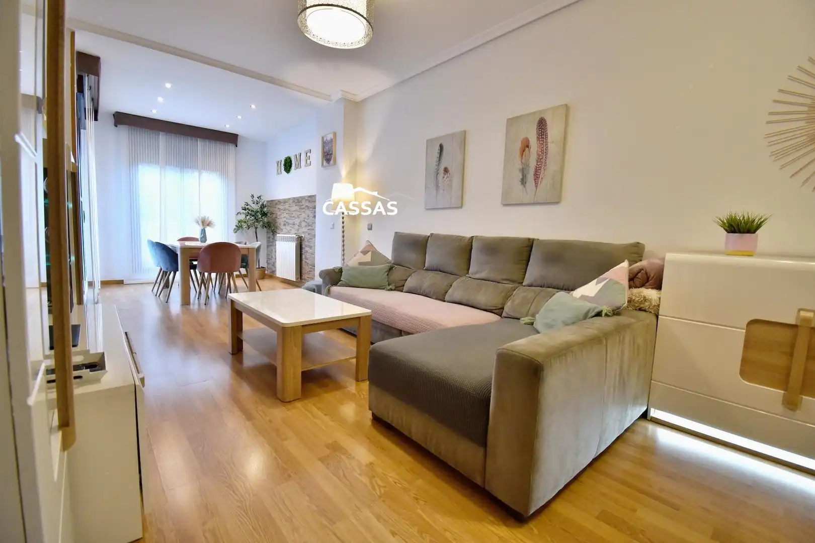 Sala d'estar de Pis en venda en Torrejón de Ardoz amb Aire condicionat, Calefacció i Terrassa