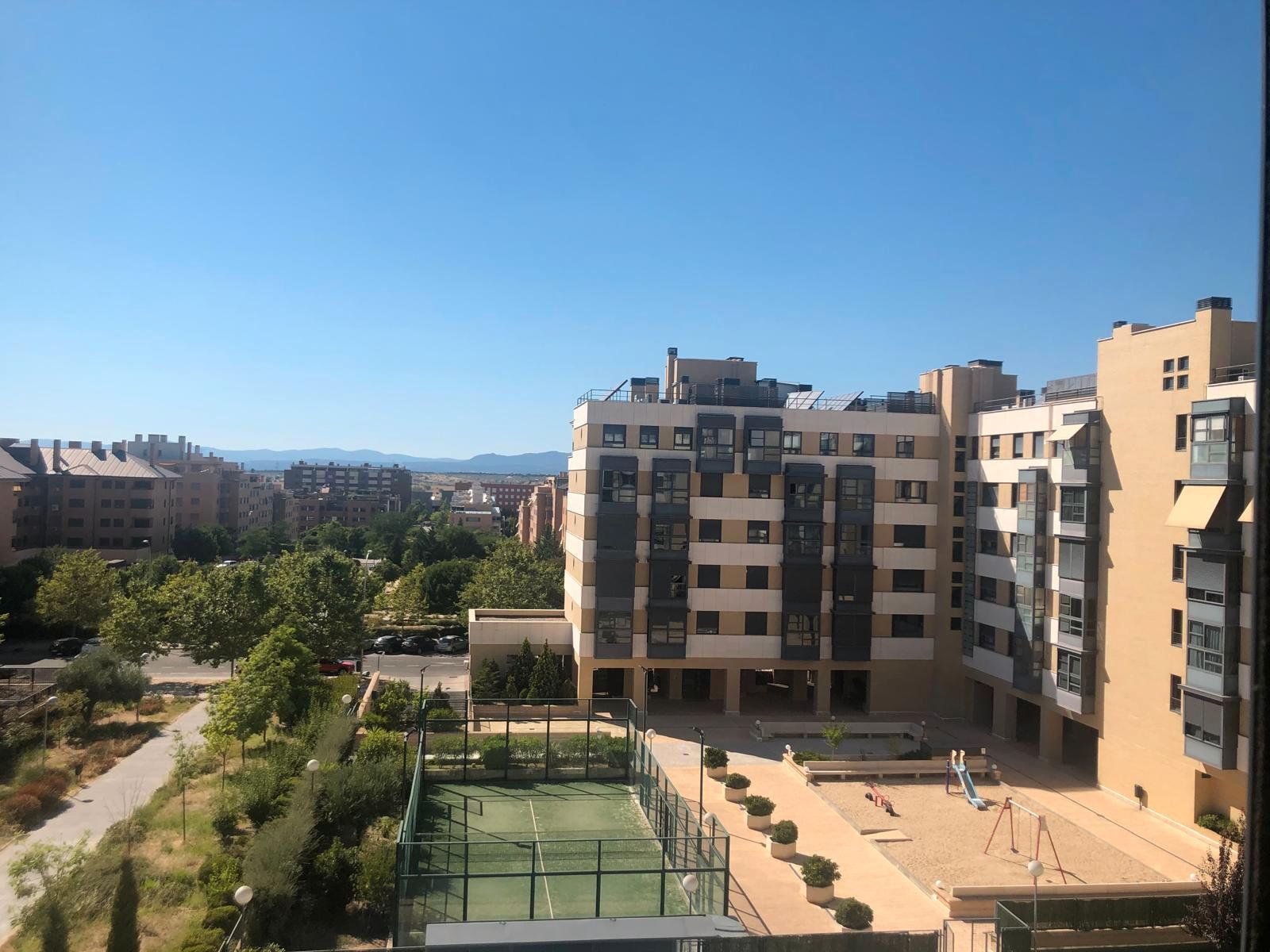 Exterior view of Flat for sale in  Madrid Capital  with Air Conditioner, Heating and Parquet flooring