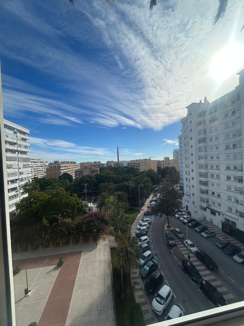 Vista exterior de Pis en venda en Málaga Capital amb Aire condicionat, Terrassa i Moblat