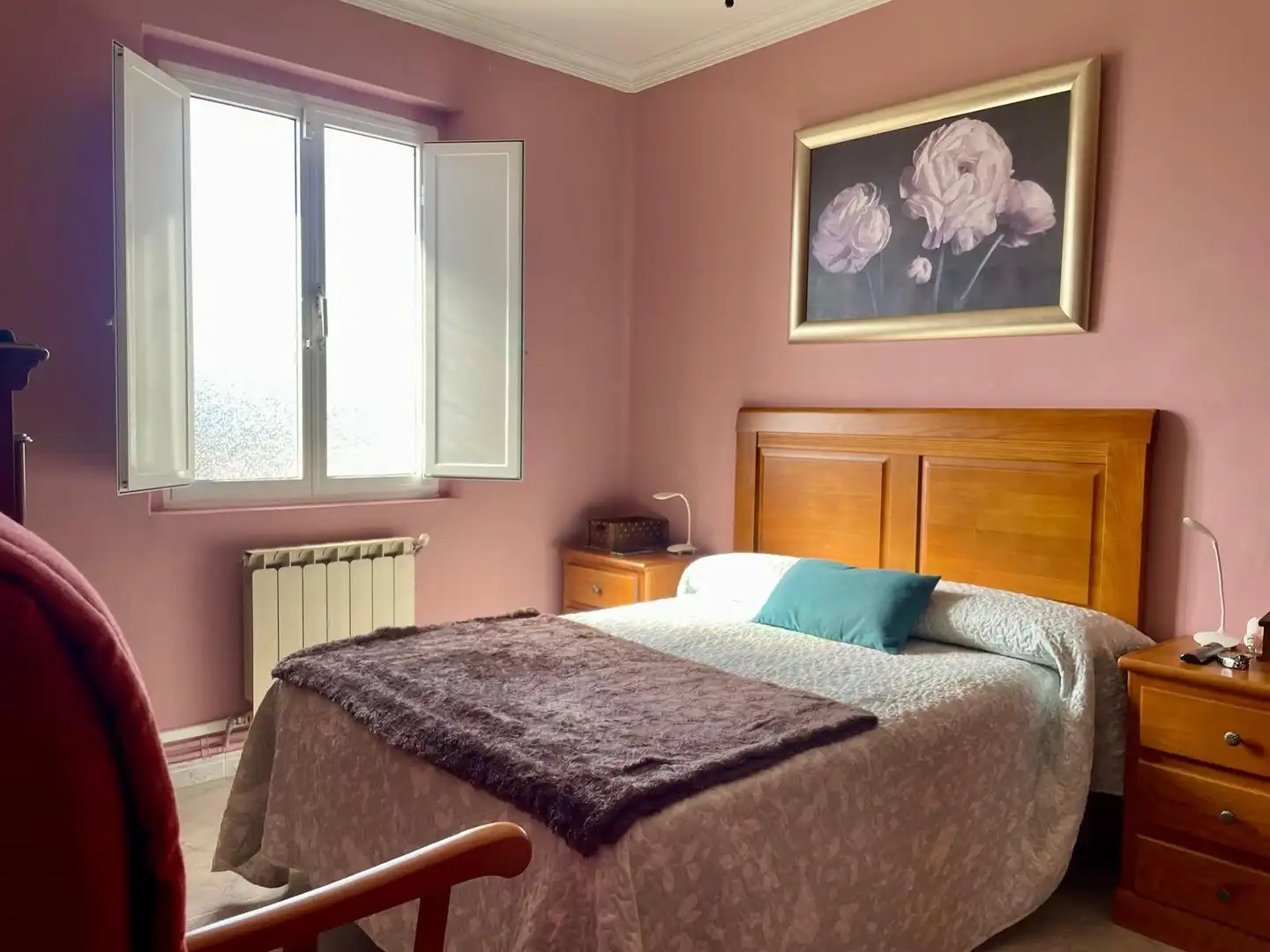 Schlafzimmer von Country house zum Verkauf in Narón mit Heizung, Privatgarten und Abstellraum