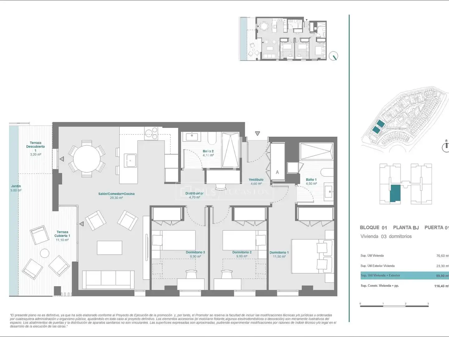 Appartement avec piscine à vendre à Sagunto ciudad, imagen 2