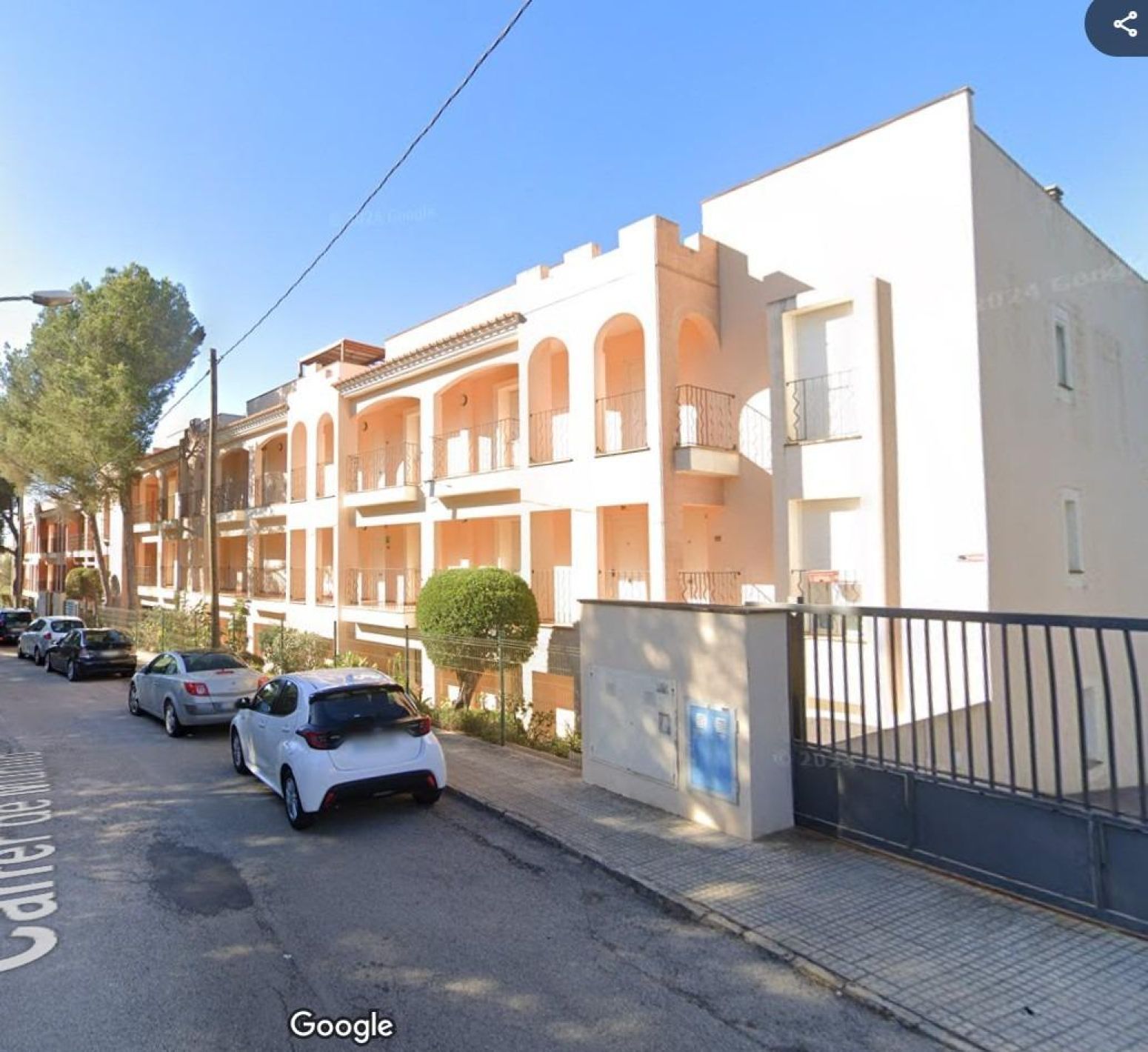 Exterior view of Flat for sale in Llucmajor  with Air Conditioner, Heating and Parquet flooring