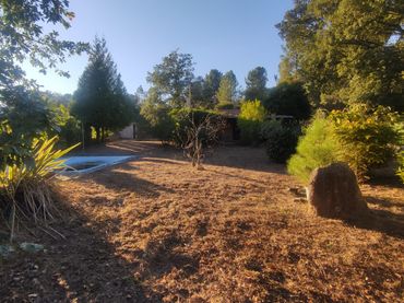 Casa rústica amb piscina en venda a Rúa Godexas 139