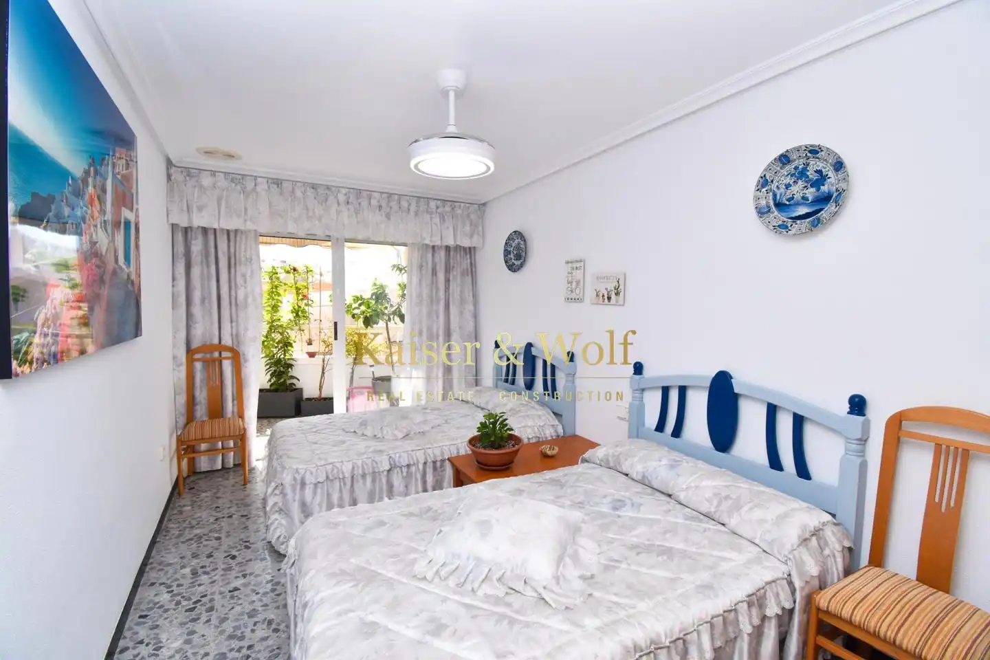 Bedroom of Flat for sale in Santa Pola  with Air Conditioner and Terrace