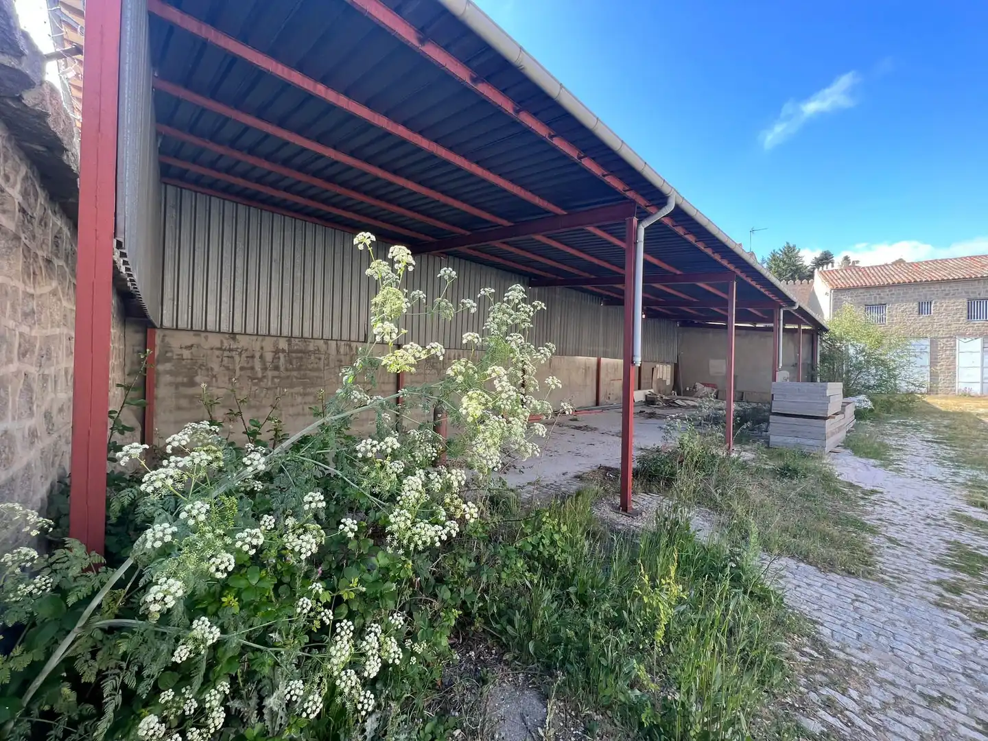 Vista exterior de Local en venta en Ávila