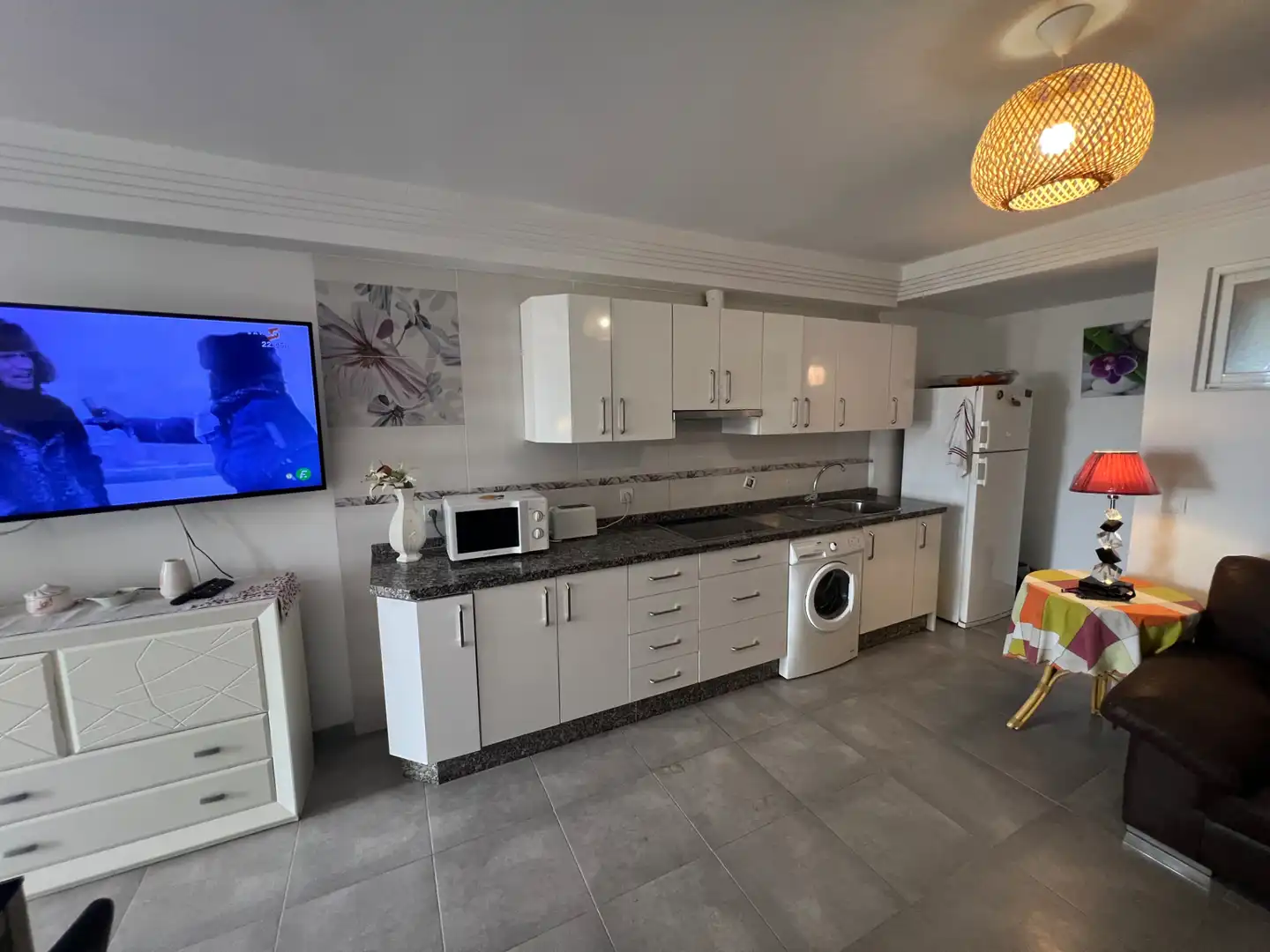 Küche von Wohnung zur Miete in Benalmádena mit Terrasse, Möbliert und Ofen