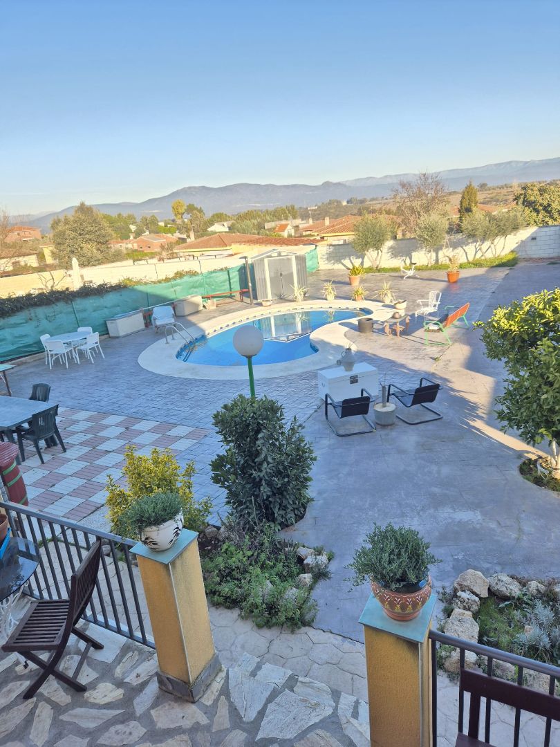 Swimming pool of House or chalet for sale in Lucillos  with Heating, Private garden and Terrace