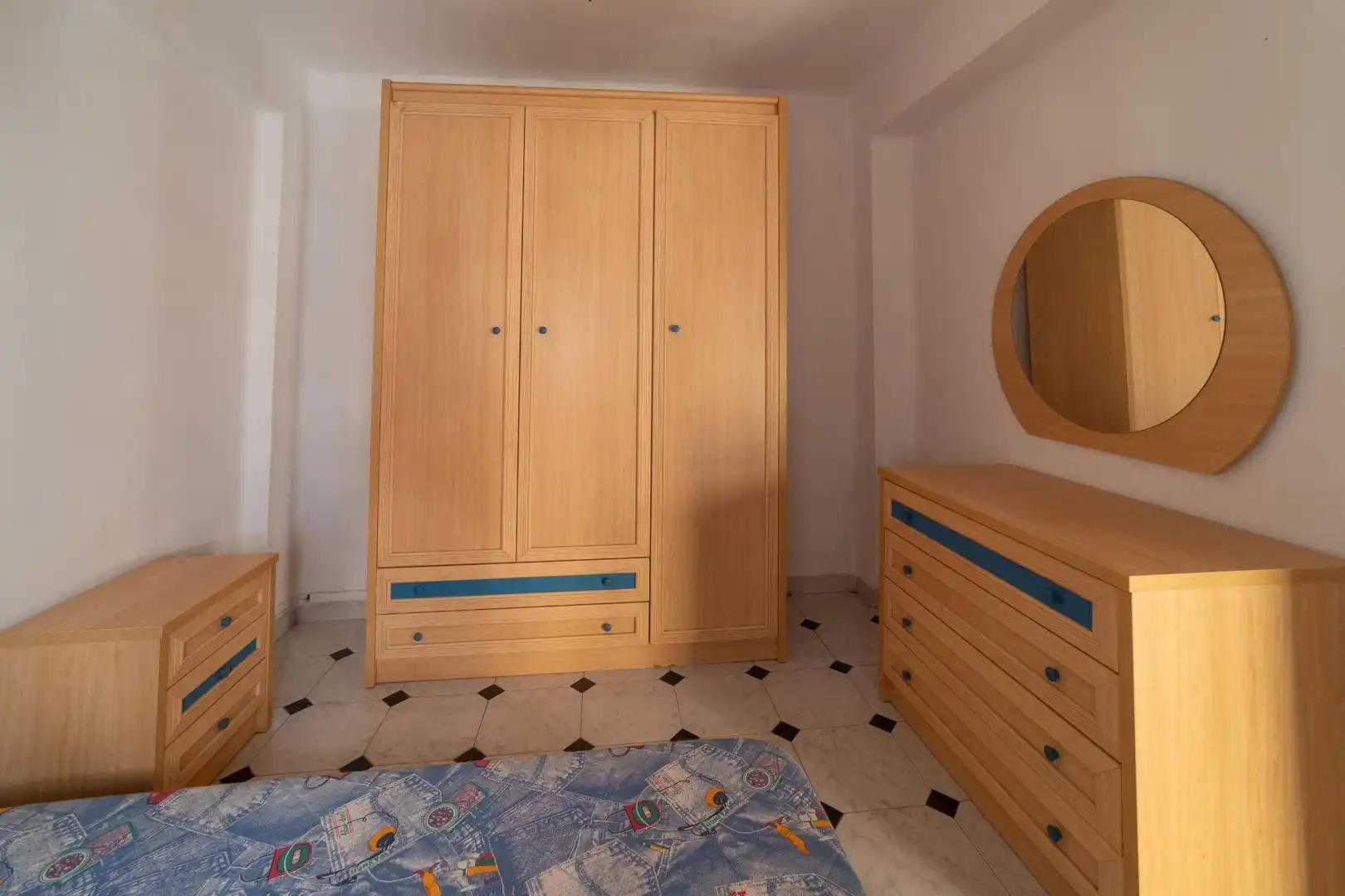 Bedroom of Flat for sale in Málaga  with Furnished