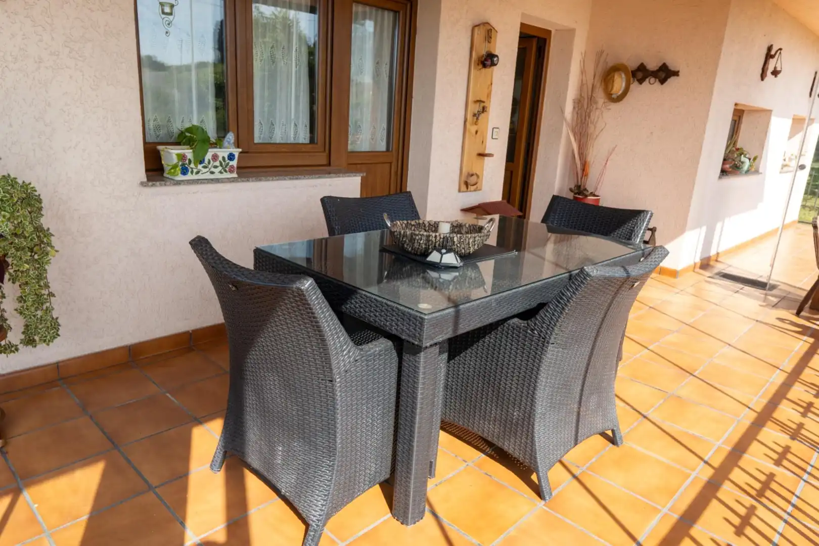 Terrassa de Casa o xalet en venda en Gijón  amb Calefacció, Jardí privat i Terrassa