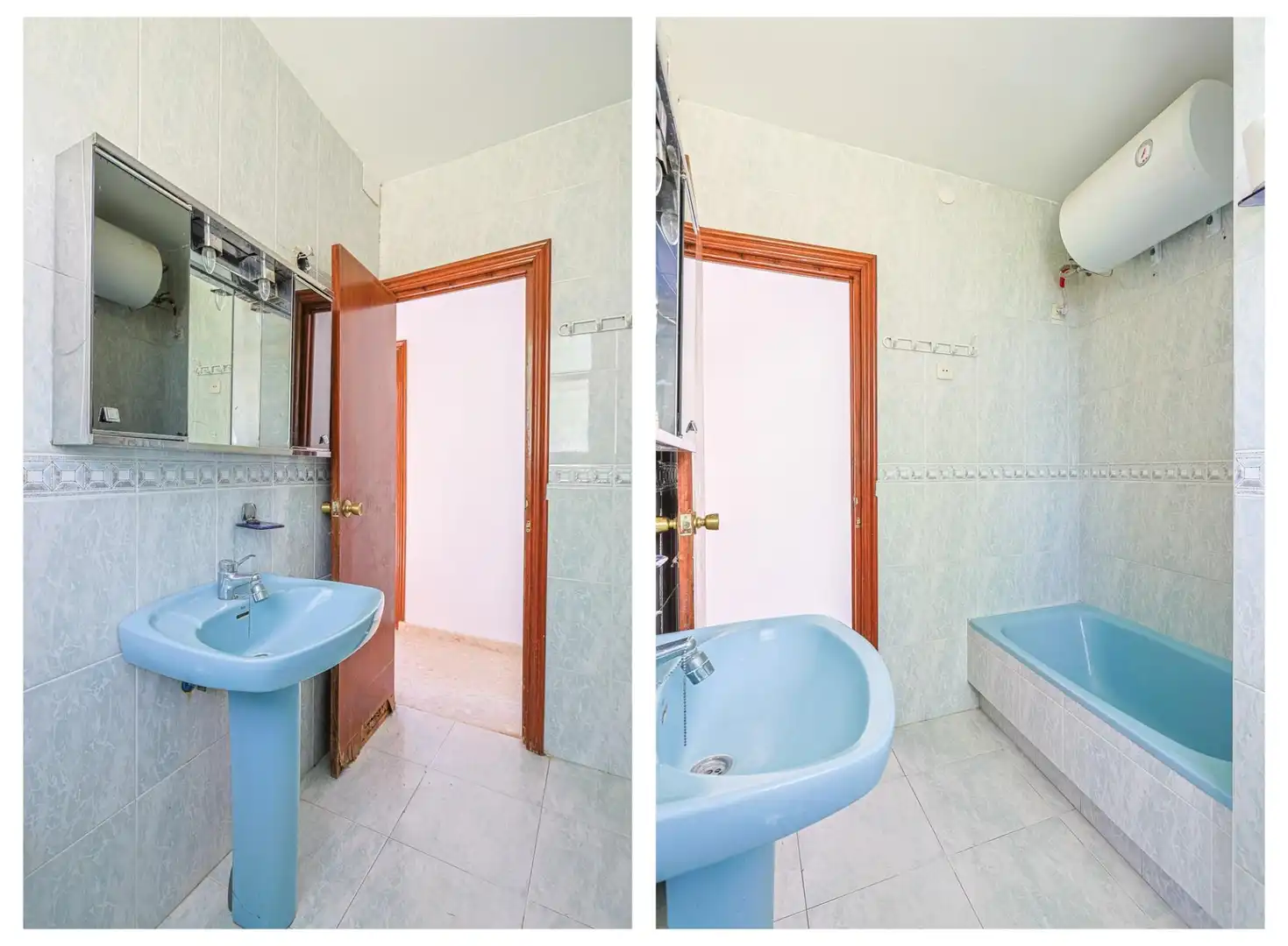 Bany de Casa o xalet en venda en Sanlúcar la Mayor amb Aire condicionat i Piscina