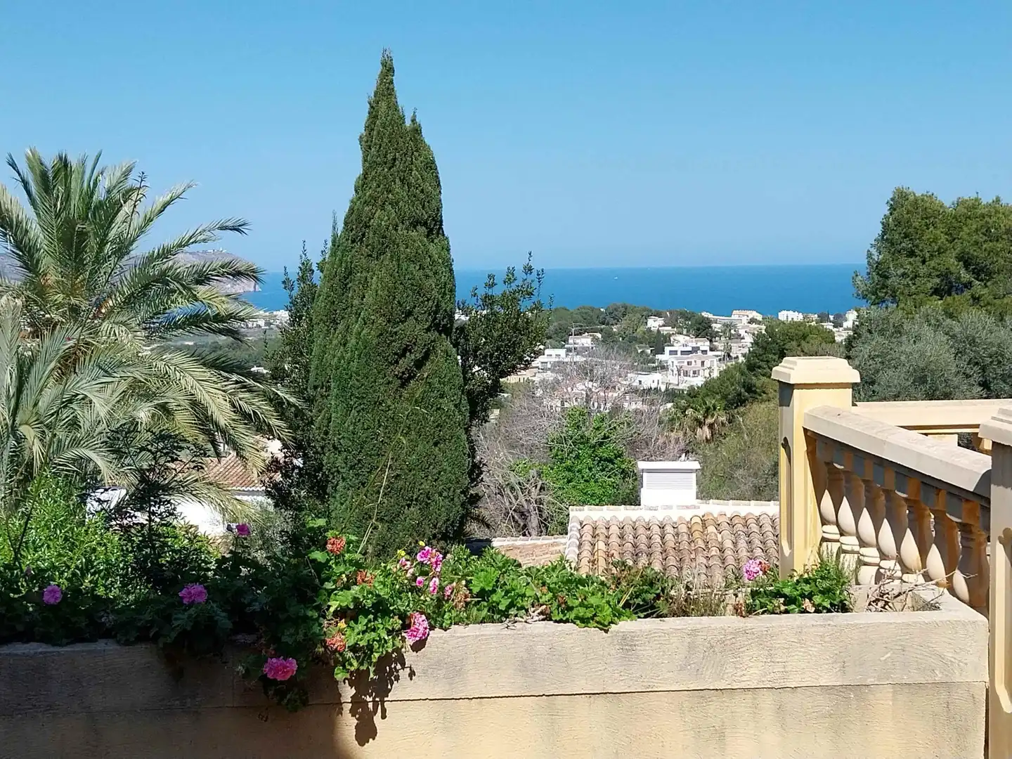 Exterior view of Houses for sale in Jávea / Xàbia  with Heating, Terrace and Swimming Pool