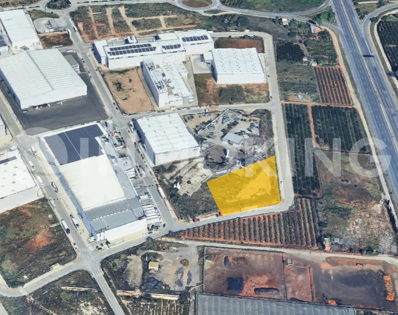 Terreno industrial en venta en Picassent