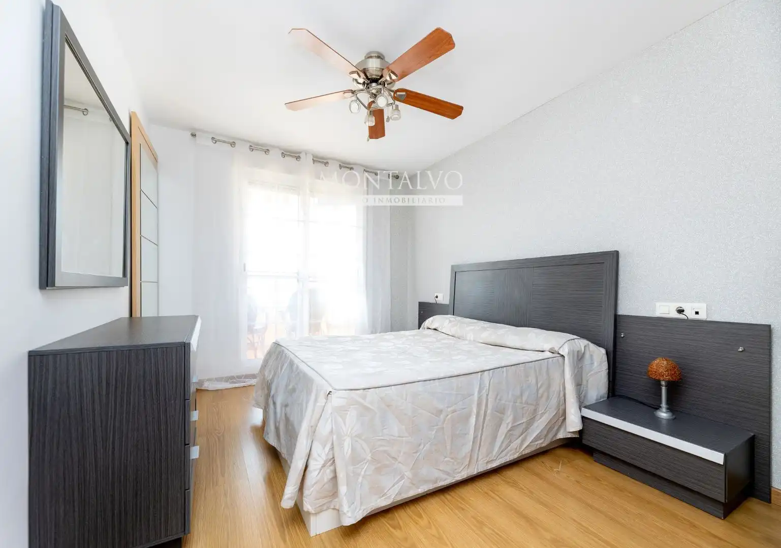 Bedroom of Flat for rent in Atarfe  with Air Conditioner, Terrace and Swimming Pool