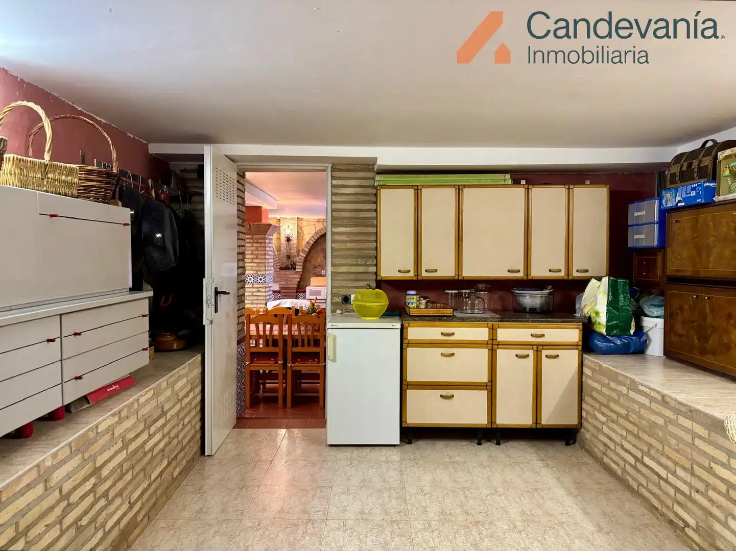 Cocina de Casa o chalet en venta en San Mateo de Gállego con Aire acondicionado, Calefacción y Jardín privado