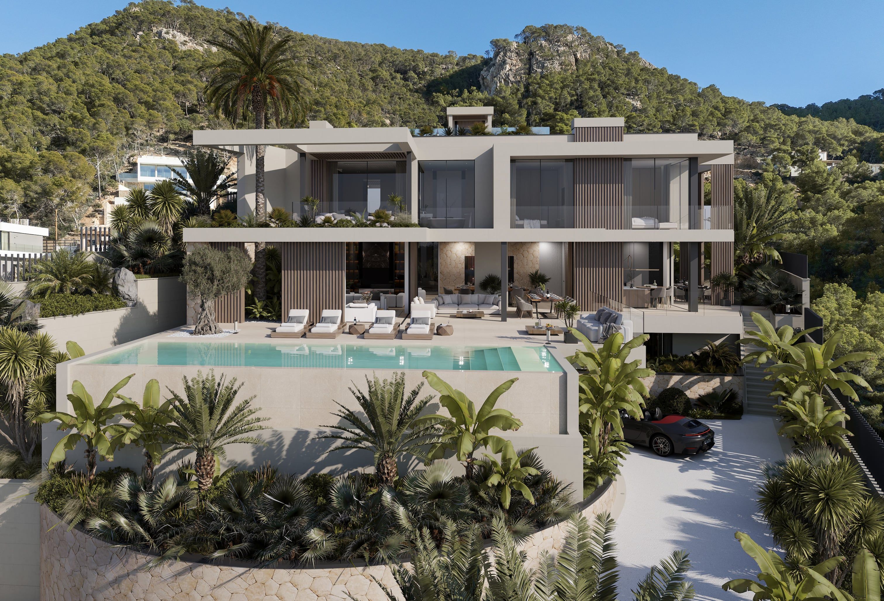 Exterior view of Land for sale in Andratx