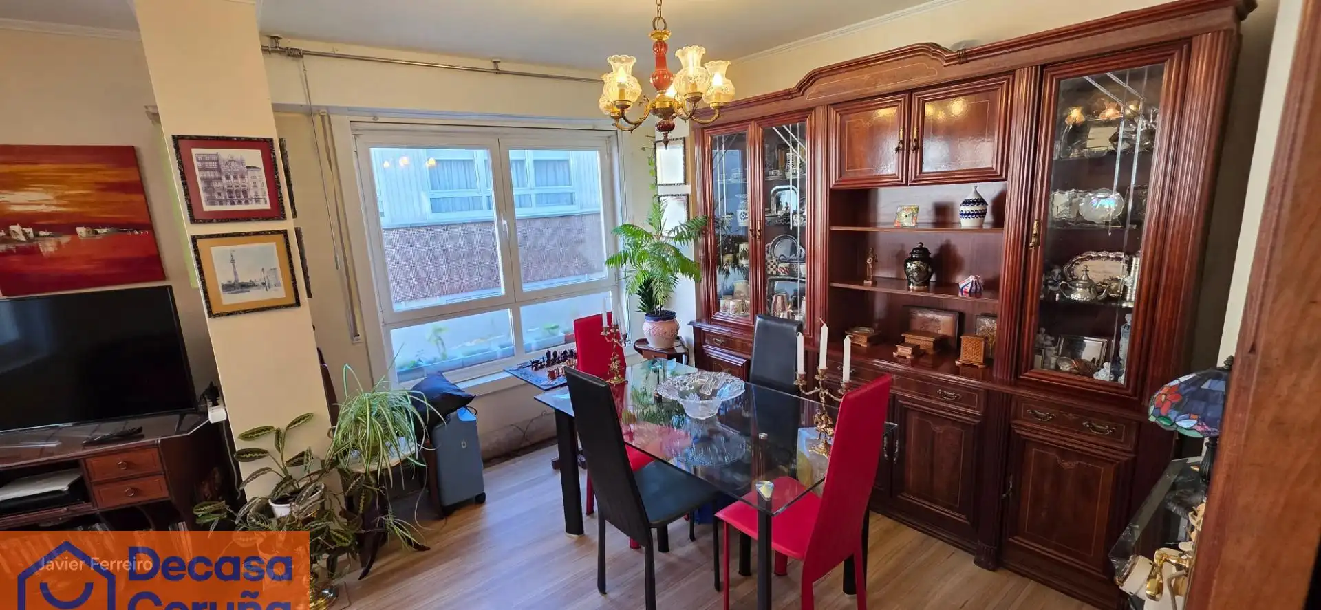 Comedor de Piso en venta en Sada (A Coruña) con Calefacción, Trastero y Alarma