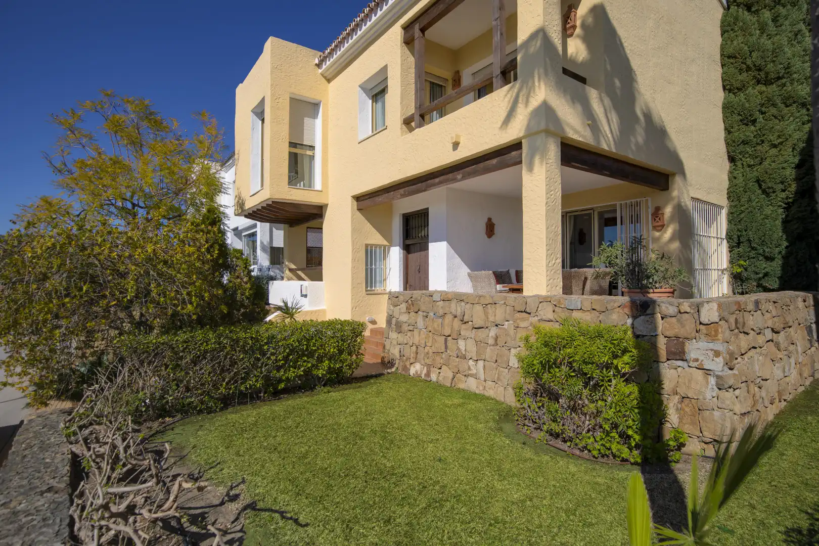 Garden of Houses for sale in Benahavís  with Air Conditioner, Heating and Private garden