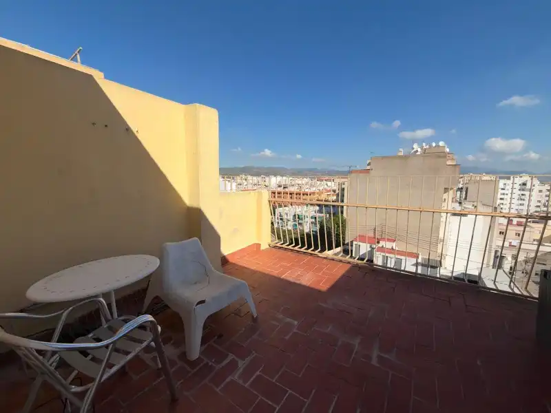 Terraza de Ático en venta en Castellón de la Plana / Castelló de la Plana con Aire acondicionado, Calefacción y Terraza