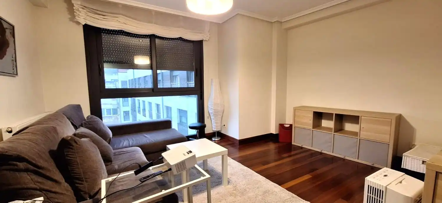 Sala de estar de Piso en venta en Bilbao  con Calefacción y Trastero