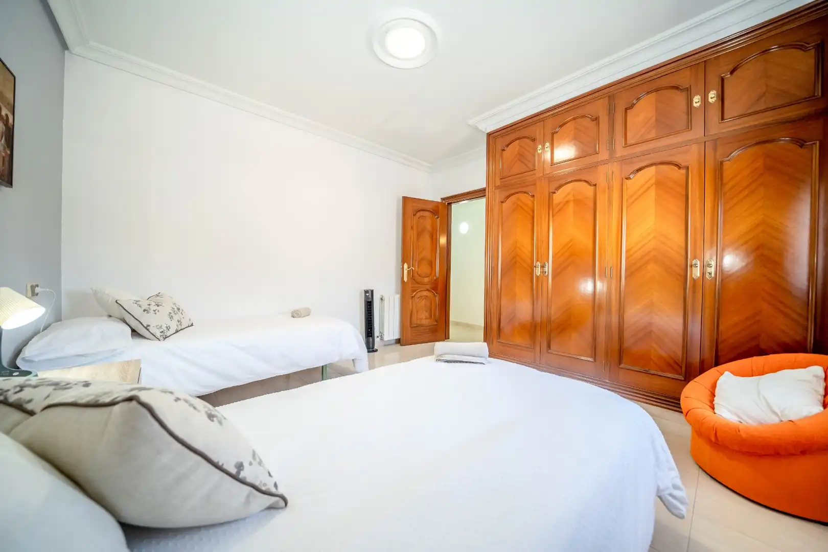 Bedroom of Apartments for rent in San Pedro del Pinatar  with Air Conditioner, Terrace and Furnished