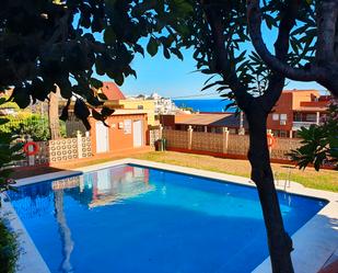 Swimming pool of Flat to rent in Torremolinos  with Air Conditioner, Private garden and Swimming Pool