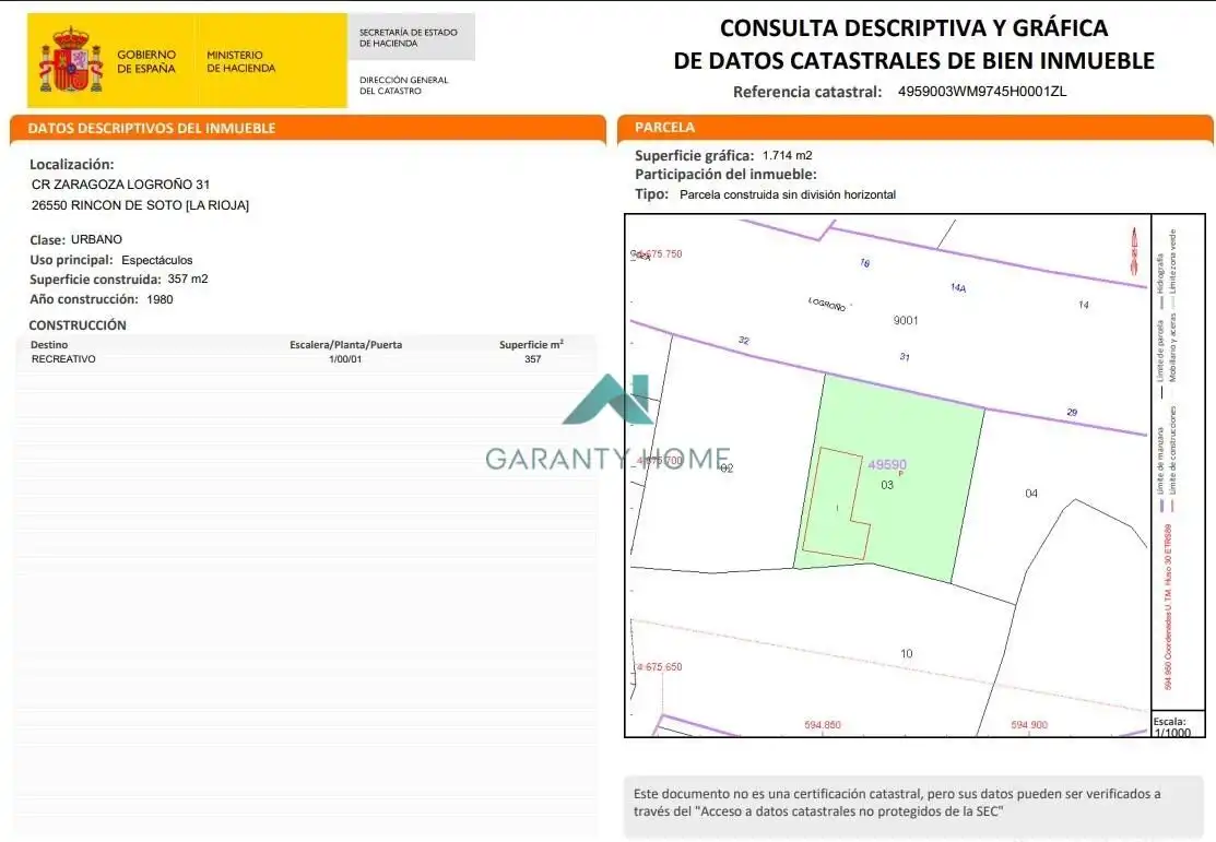 Edificio en venta en Rincón de Soto