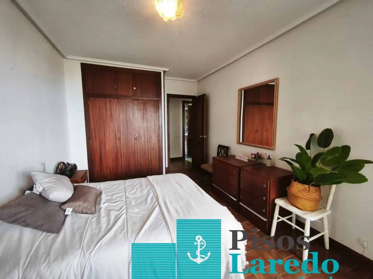 Bedroom of Flat for sale in Laredo  with Heating, Terrace and Balcony