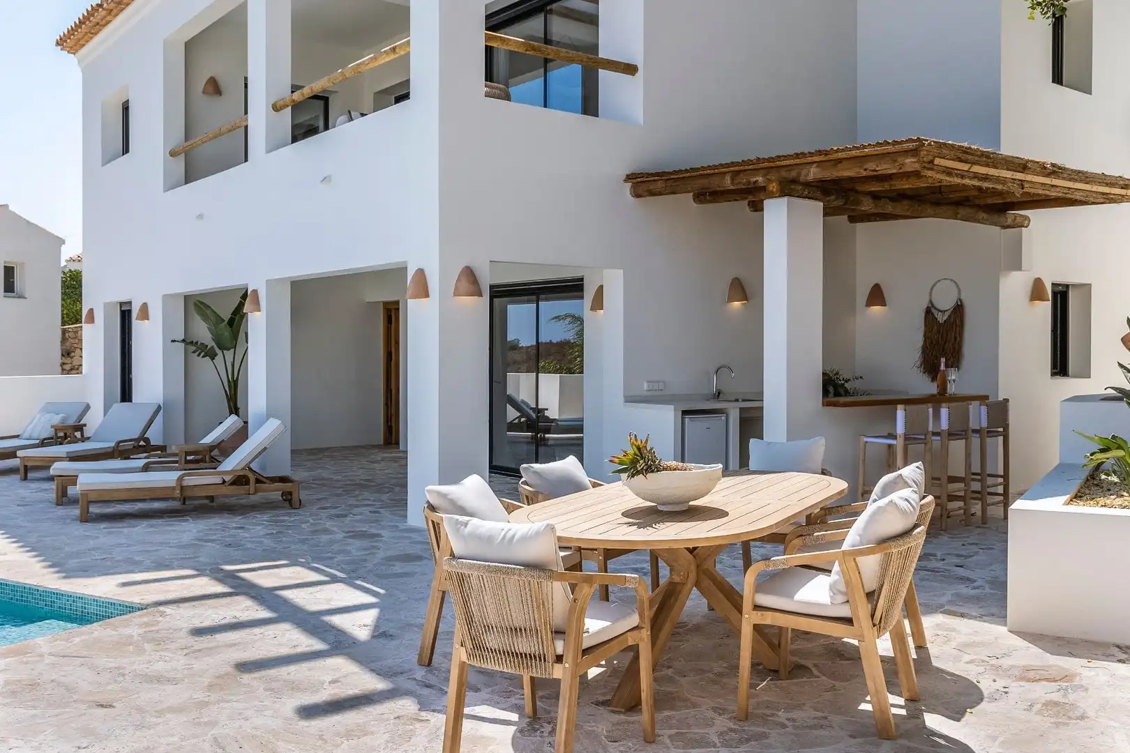 Terrace of Houses for sale in Jávea / Xàbia  with Air Conditioner, Heating and Private garden