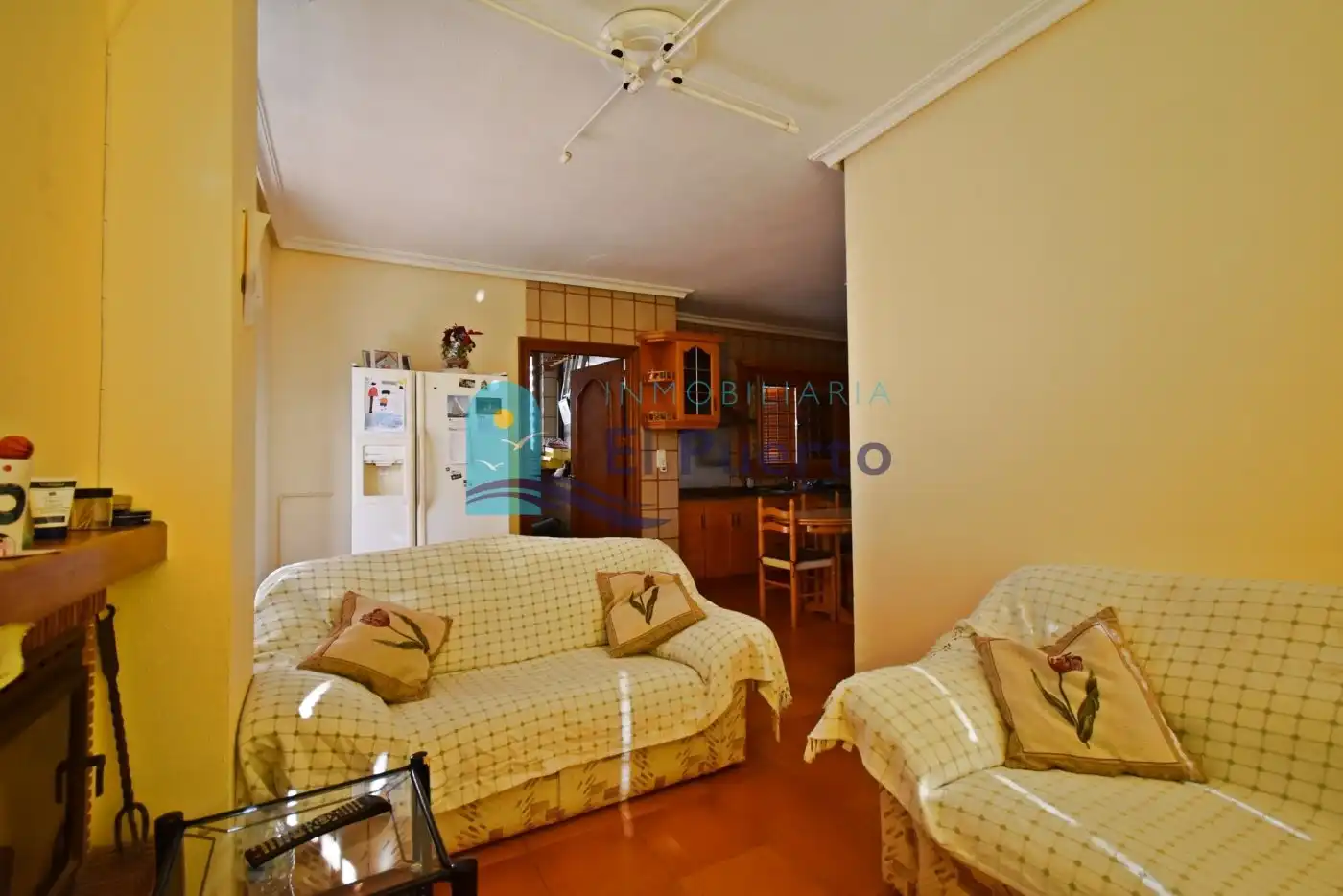 Sala d'estar de Casa o xalet en venda en Mazarrón amb Aire condicionat, Calefacció i Jardí privat