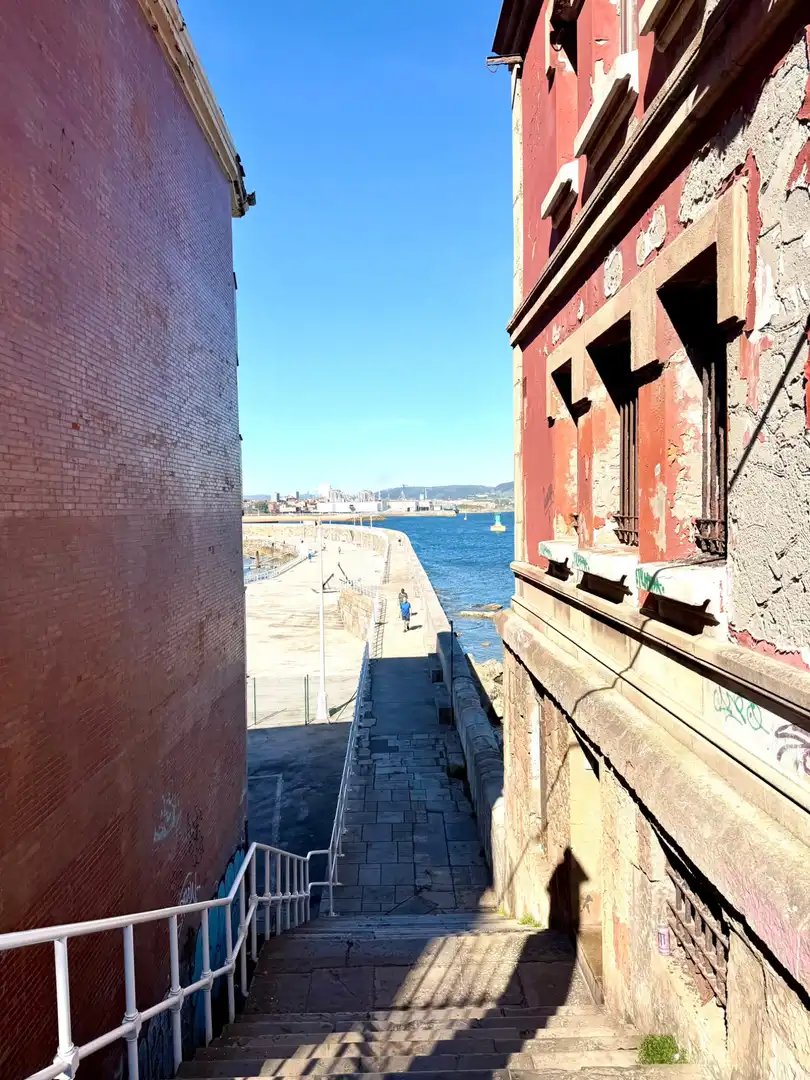 Außenansicht von Wohnung zum Verkauf in Gijón  mit Heizung