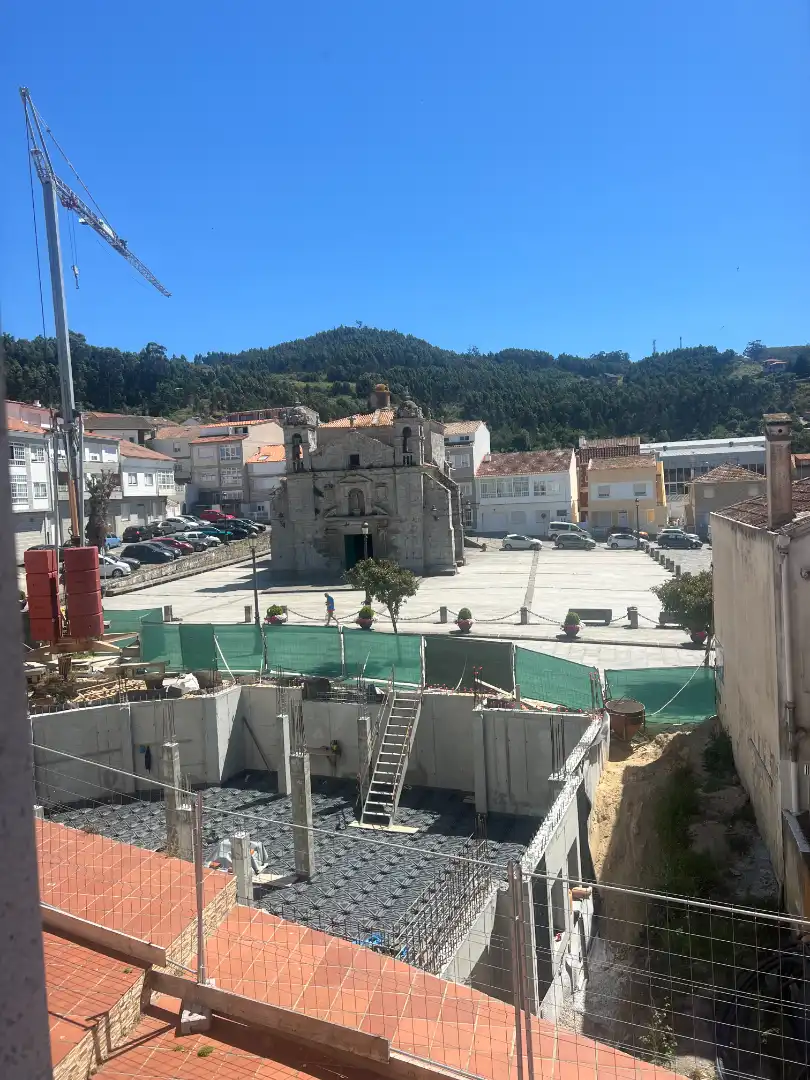 Vista exterior de Apartamento en venta en Baiona con Calefacción, Terraza y Trastero