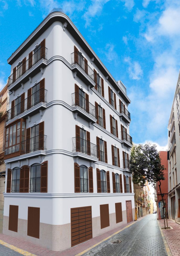 Vista exterior de Casa adosada en venda en  Palma de Mallorca amb Aire condicionat, Piscina i Jacuzzi