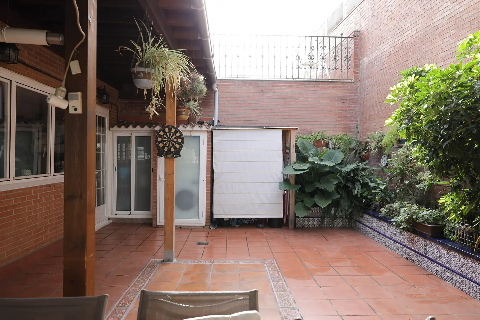 Terrassa de Casa adosada en venda en Sabadell amb Calefacció, Jardí privat i Terrassa
