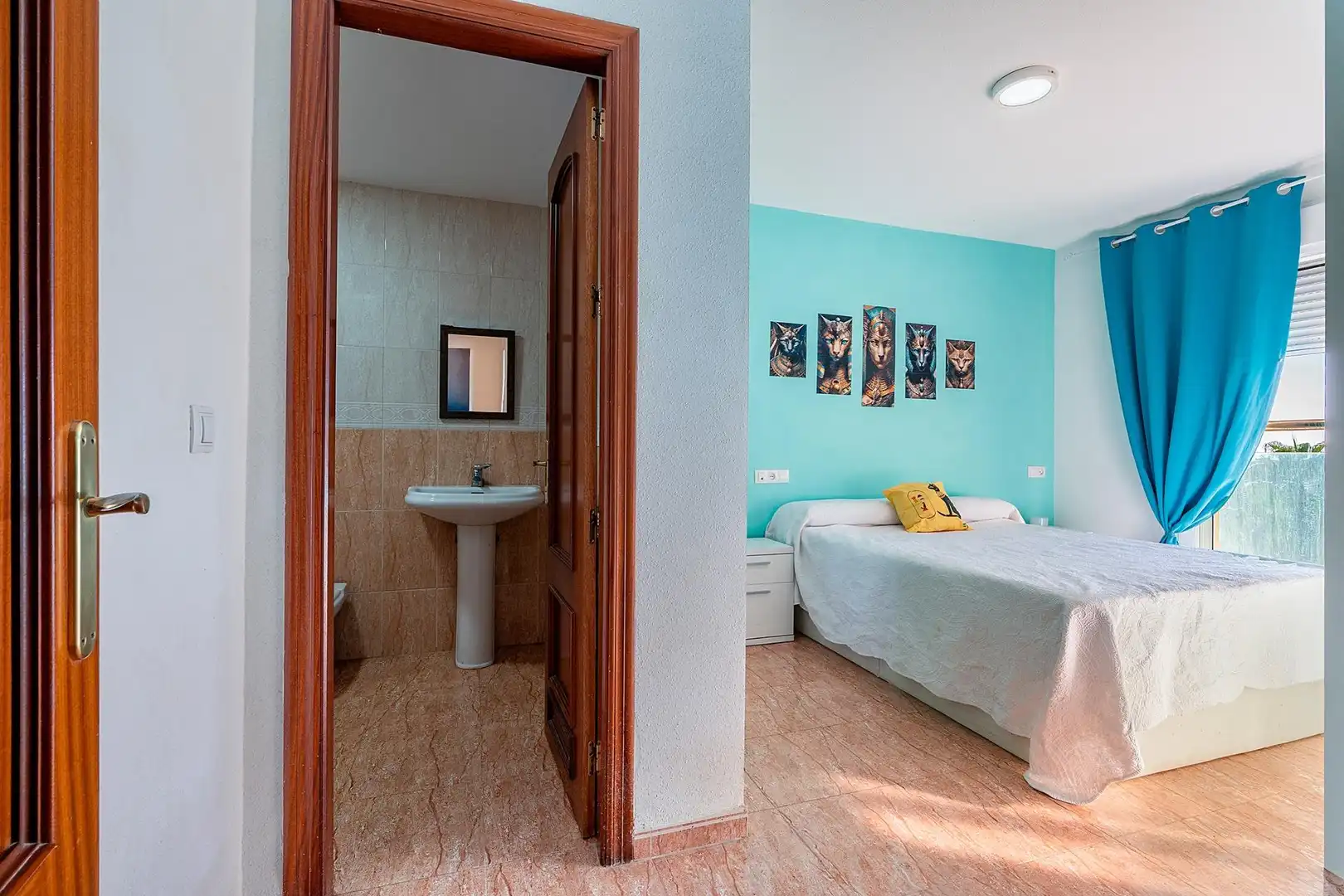 Bedroom of Flat for sale in El Ejido  with Air Conditioner, Heating and Terrace