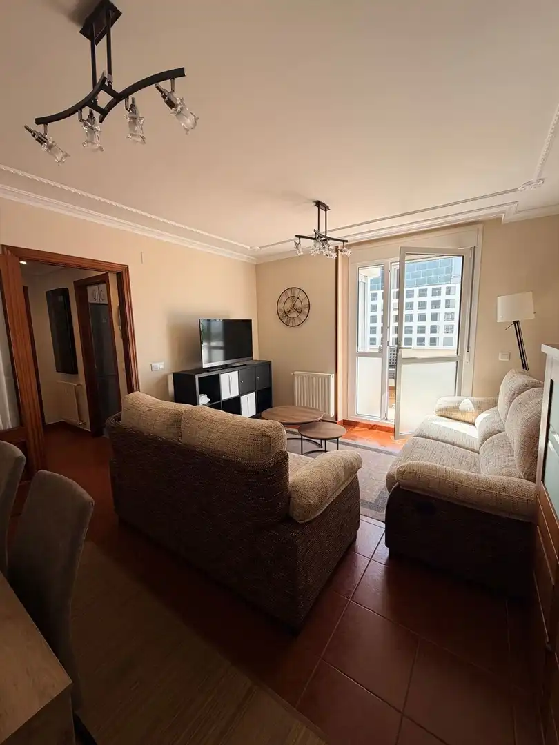 Living room of Flat for rent in Valdés - Luarca  with Heating, Terrace and Storage room
