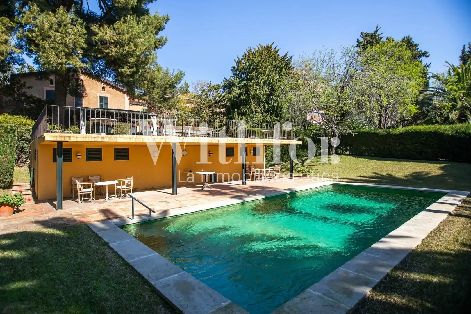 Garden of Houses for rent in Esplugues de Llobregat  with Air Conditioner, Heating and Private garden