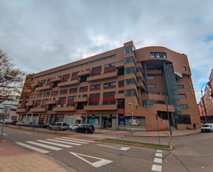 Exterior view of Flat for sale in Getafe  with Private garden, Storage room and Swimming Pool