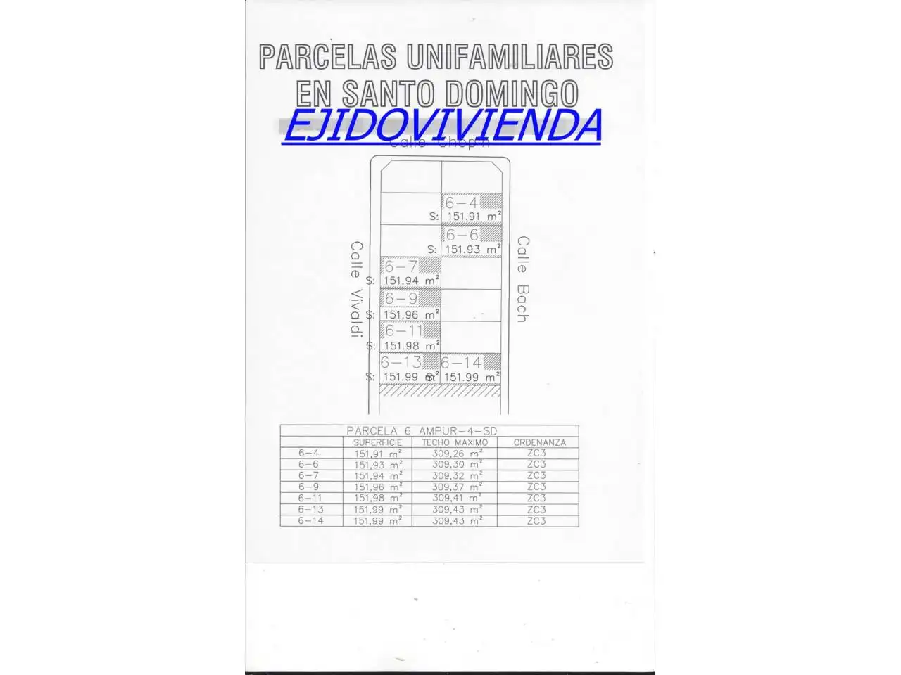 Terrain résidentiel à vendre à El Ejido Ciudad
