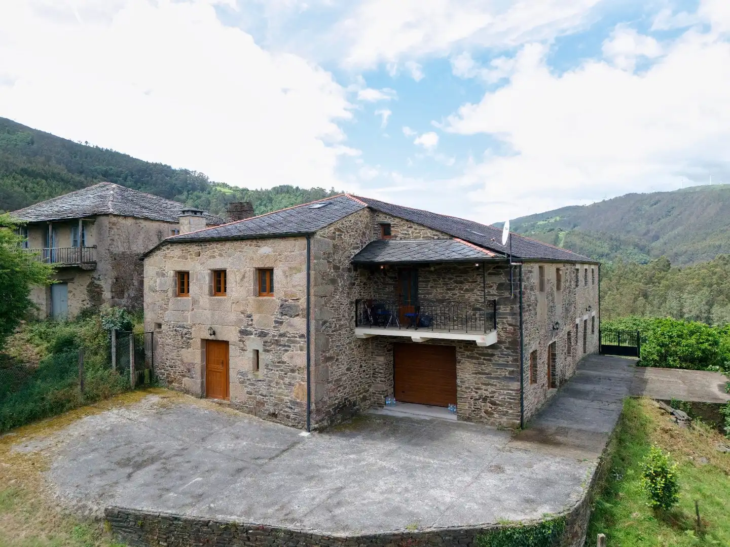 Vista exterior de Casa o chalet en venta en Ourol, Lugo